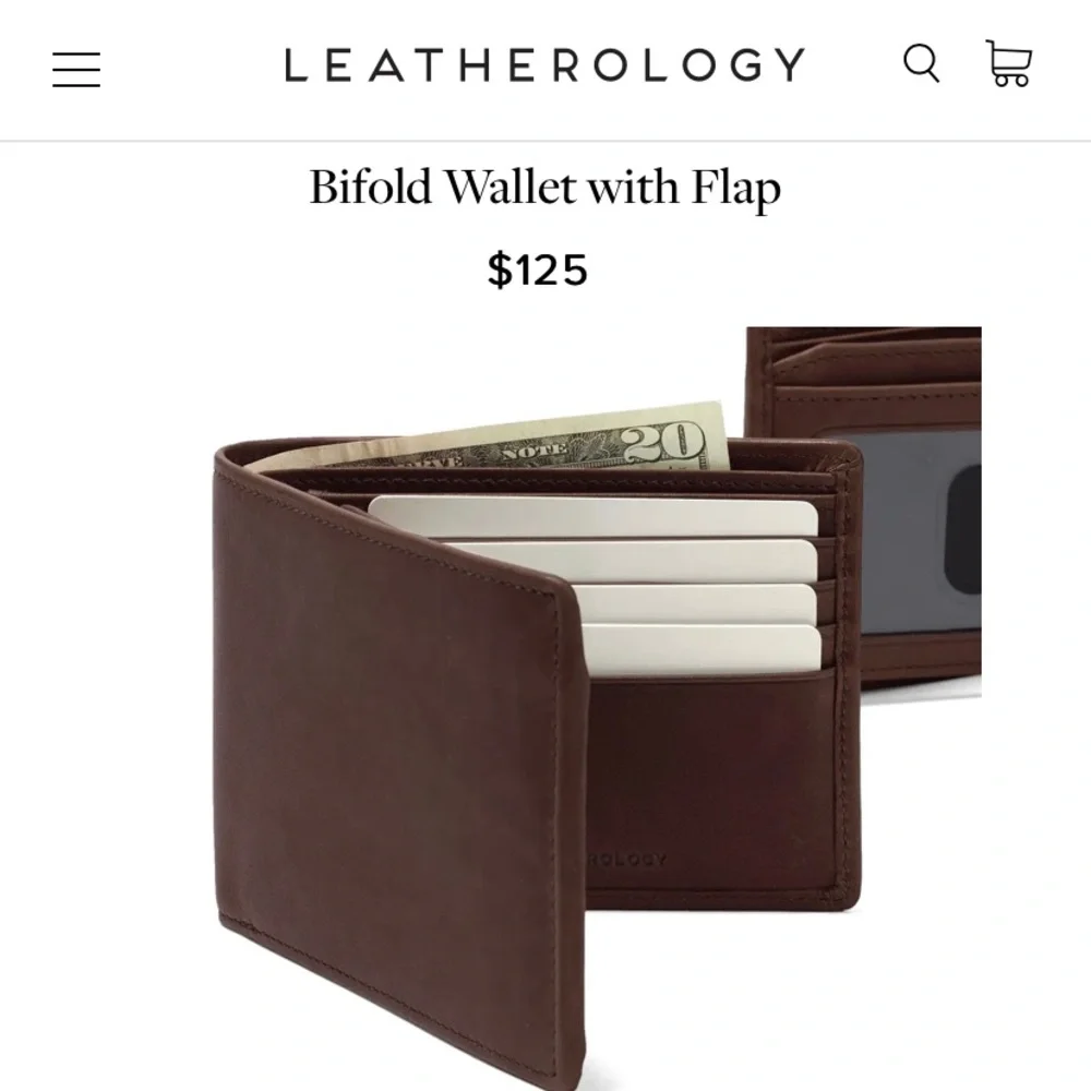 Timber Mountain Genuine Leather Wallet